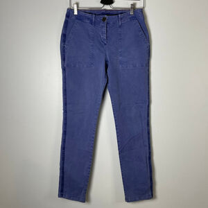 Boden Tapered Casual Trousers Blue size 6R-minimalist